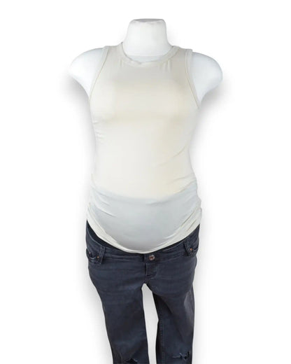 Camiseta Beige Embarazada H&M - XS