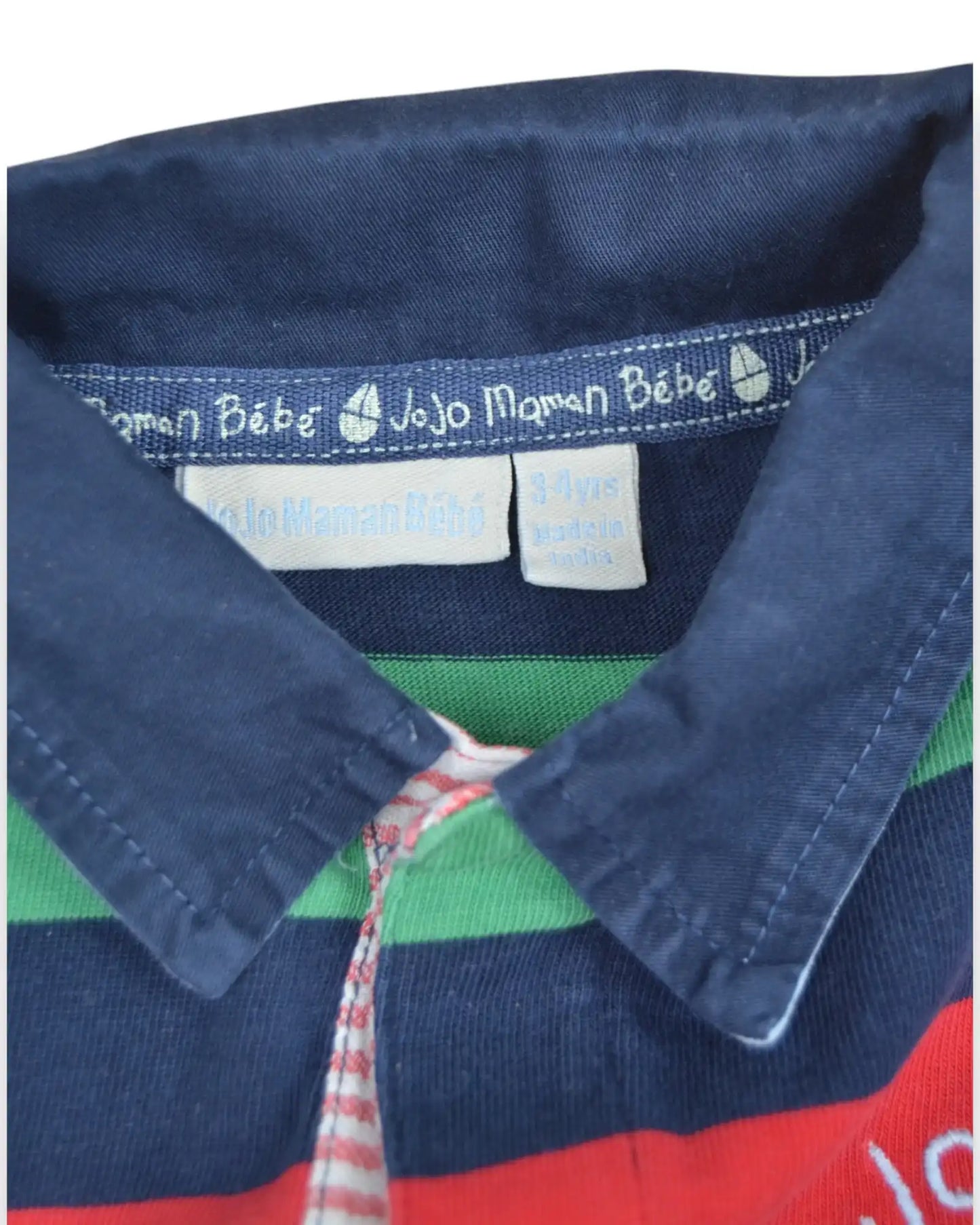 Polo Multicolor JOJO MAMAN BEBE - 3-4 Años