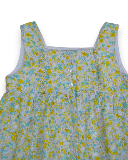 Blusa Floral BEBE- 6-7 Anos