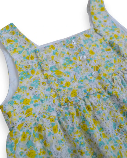 Blusa Floral BEBE- 6-7 Anos