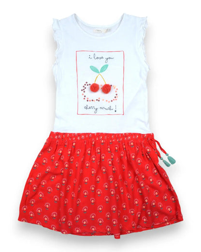 Vestido Cerejas SFERA - 7-8 Anos