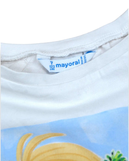 T-Shirt Cropped MAYORAL - 7 Anos