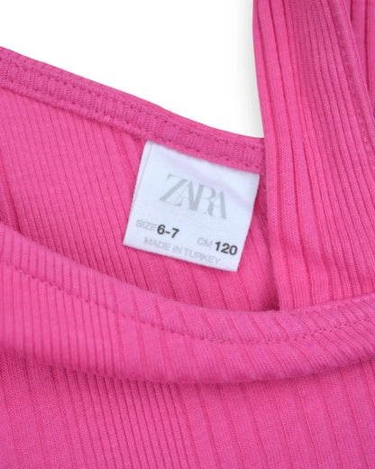 Top Rosa ZARA - 6-7 Anos