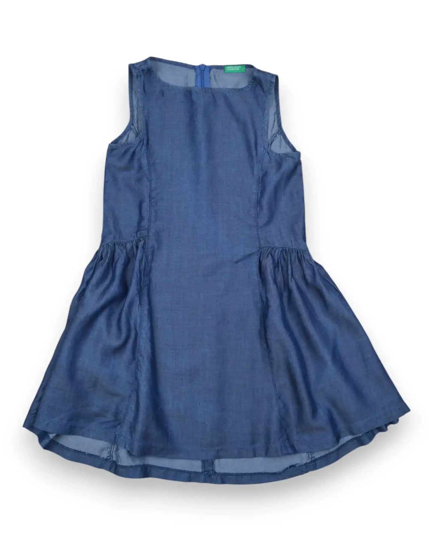 Vestido Azul BENETTON - 6-7 Anos