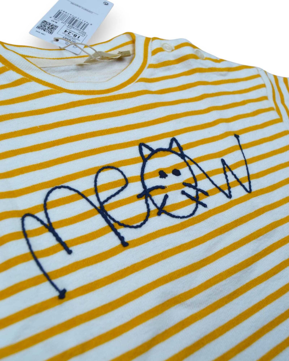 T-Shirt Riscas MANGO - 18-24 Meses