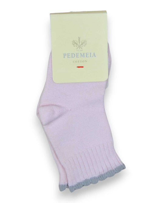 Meias Rosa PEDEMEIA - Tam 19-21