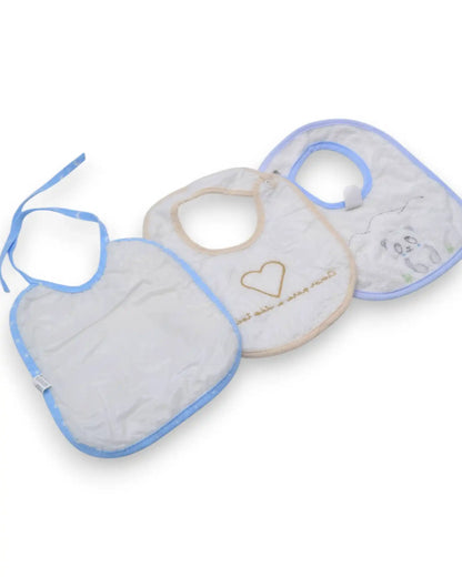 Pack 3 Baberos Recién Nacido