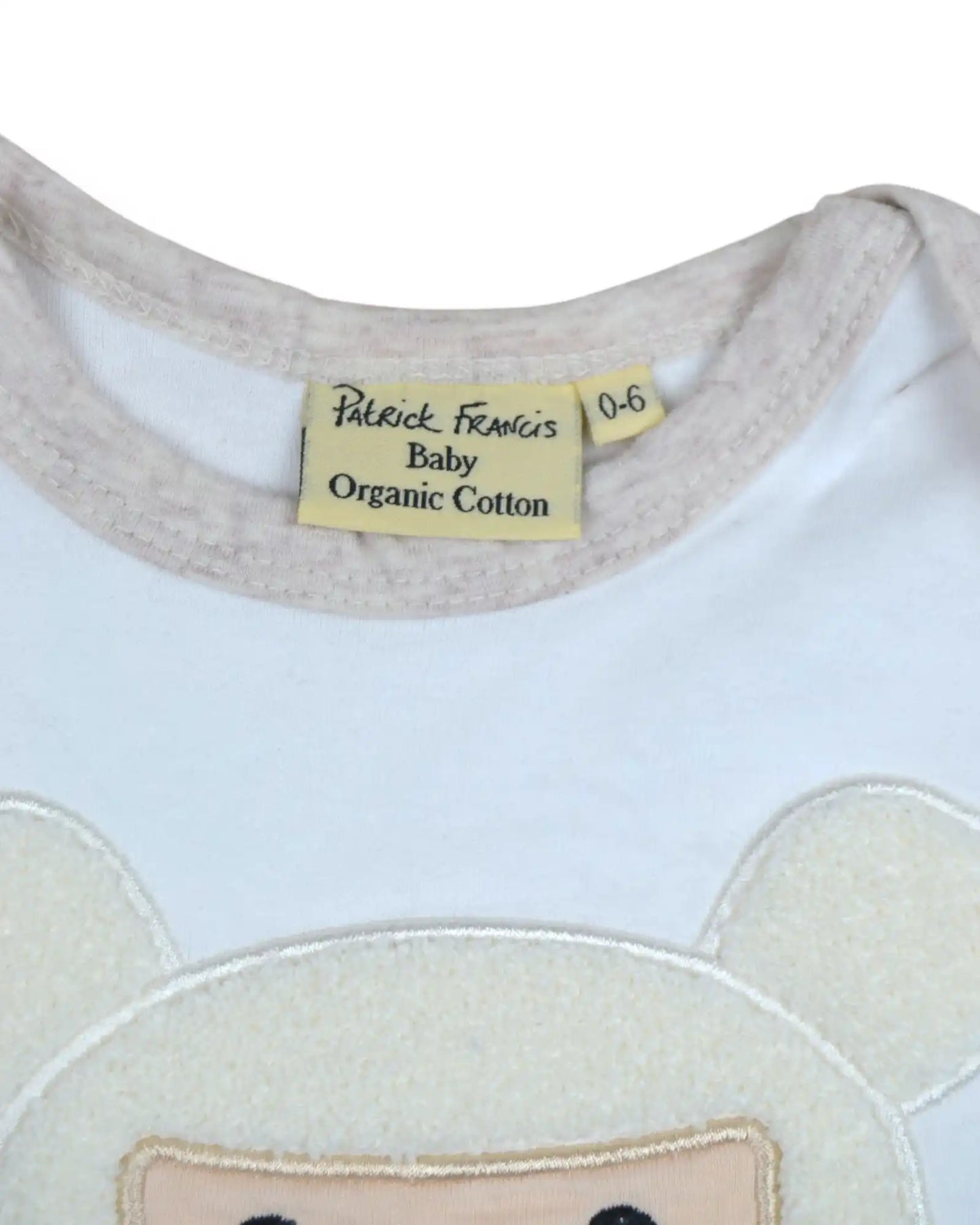 Body Algodão Orgânico PATRICK FRANCIS - 0-6 Meses