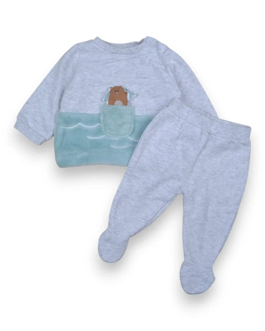 ZIPPY Bear Set - 1-3 Months