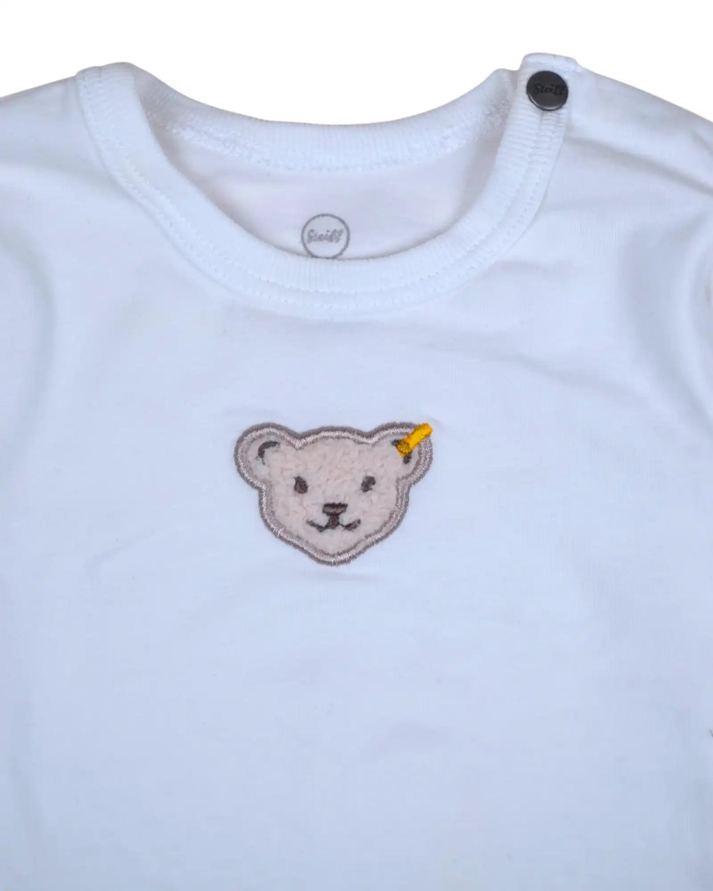 Body Branco STEIFF - 2-3 Meses