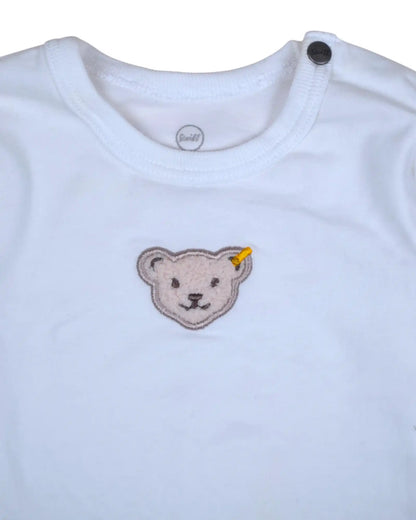 Body Branco STEIFF - 2-3 Meses