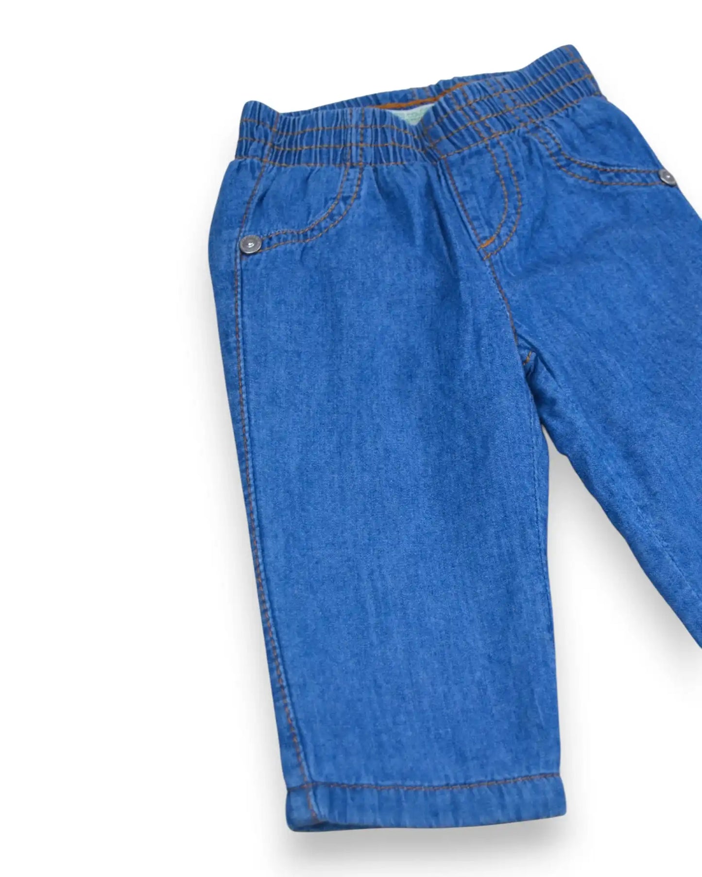 Pantalones vaqueros forrados BENETTON - 1-3 meses