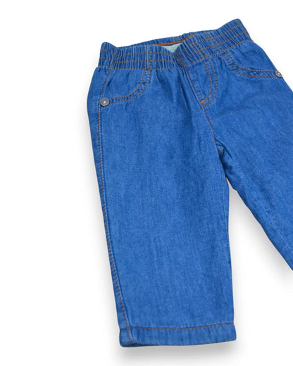 Pantalones vaqueros forrados BENETTON - 1-3 meses