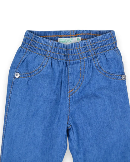 Pantalones vaqueros forrados BENETTON - 1-3 meses