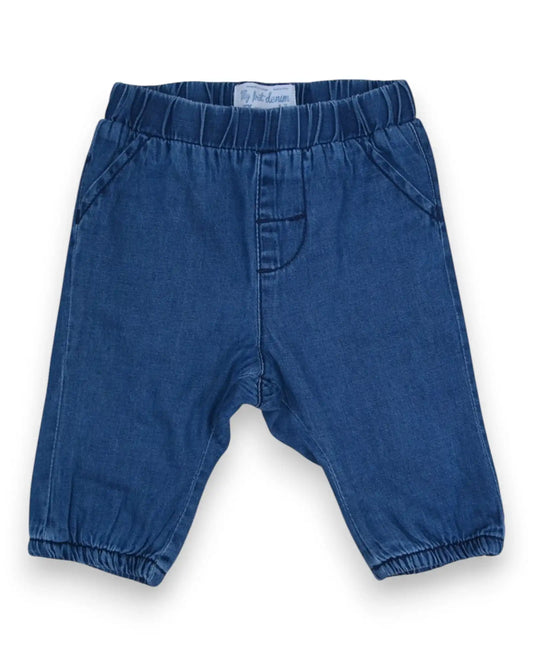 ZIPPY Lined Denim Trousers - 1-3 Months