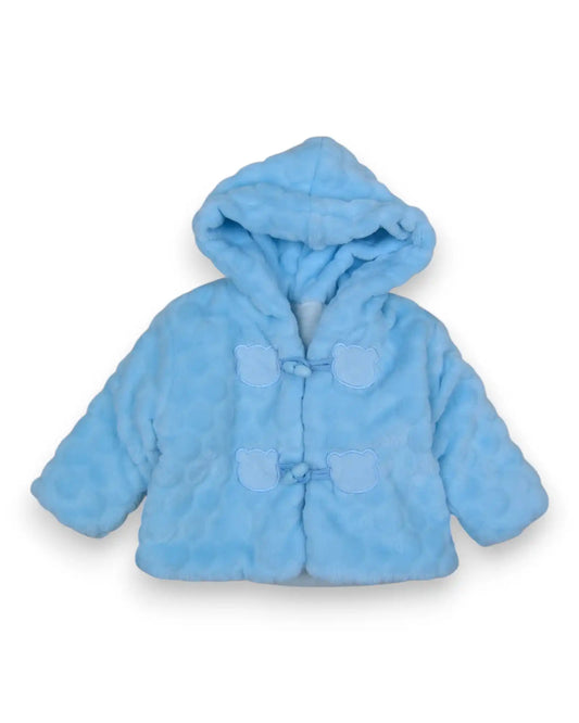 Casaco Azul Felpudo FRUTO DOCE - 1 Mês