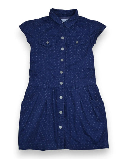Vestido Azul H&M - 9-10 Anos