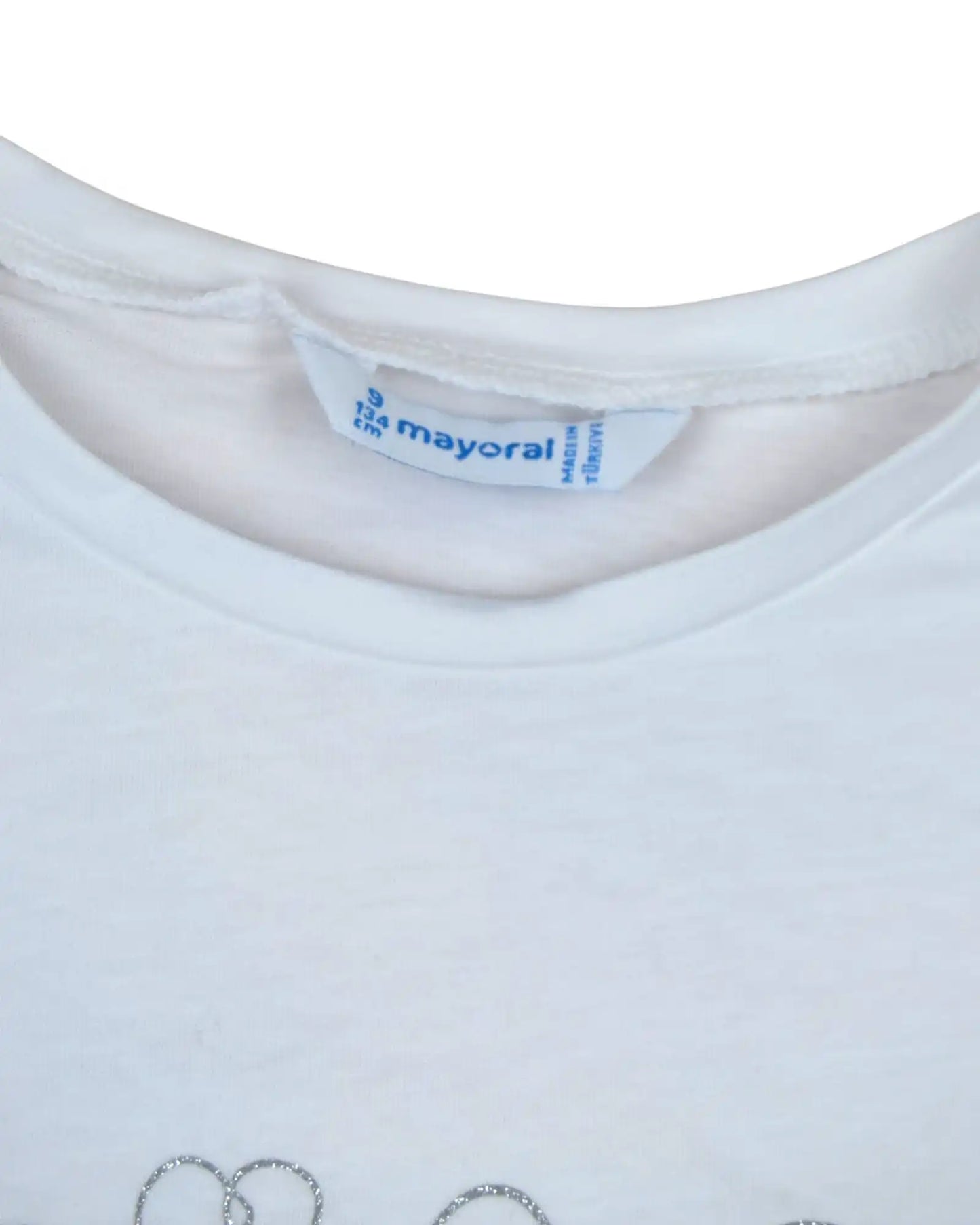 T-Shirt Branca MAYORAL - 9 Anos