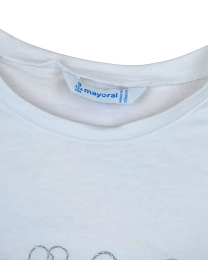 T-Shirt Branca MAYORAL - 9 Anos