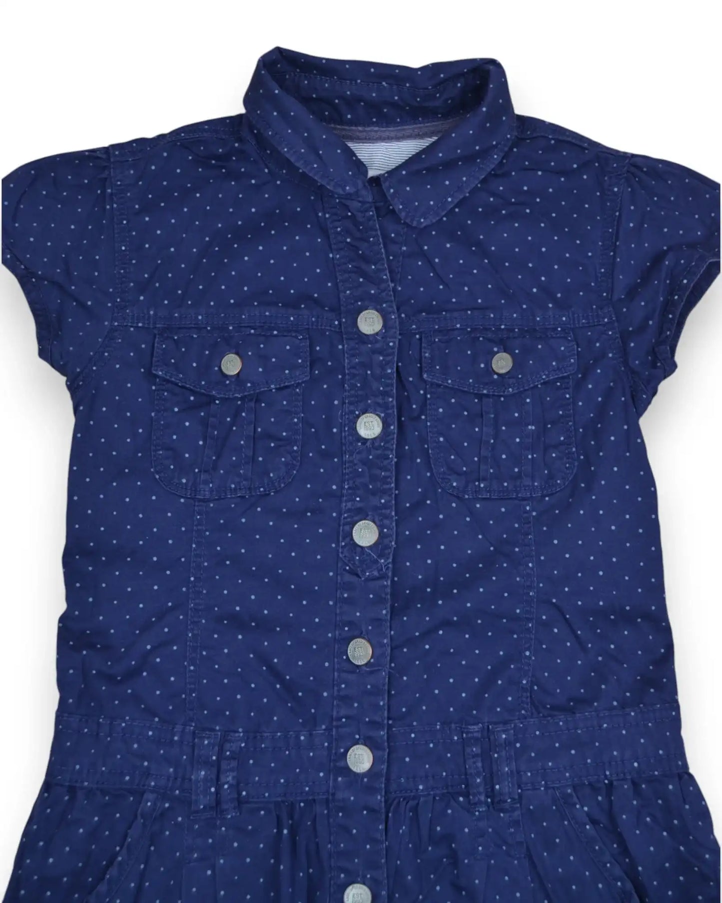 Vestido Azul H&M - 9-10 Anos