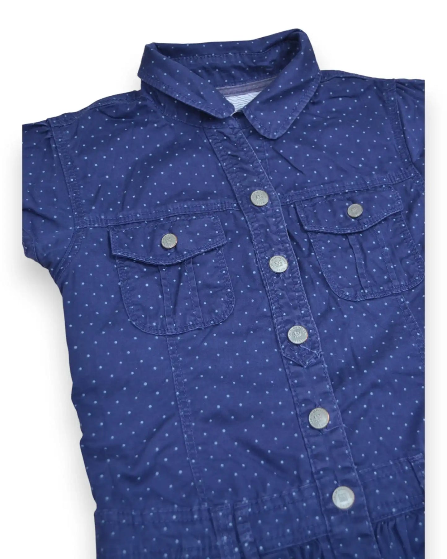 Vestido Azul H&M - 9-10 Anos