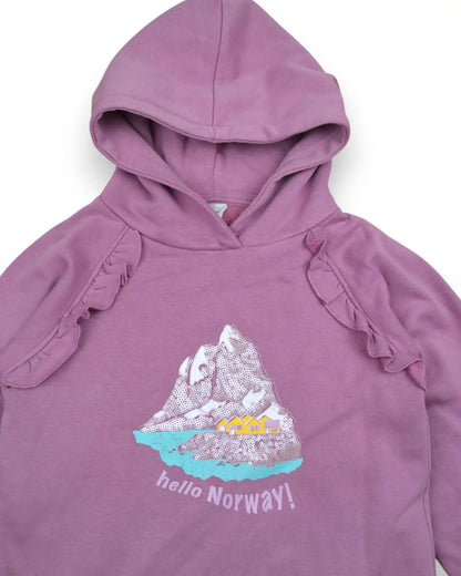 Sweater Roxa ZIPPY - 9-10 Anos