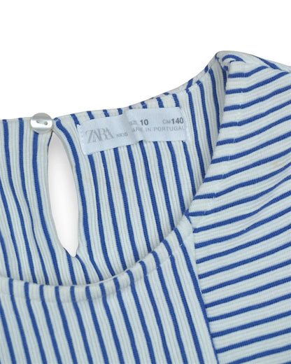 Vestido Riscas ZARA - 10 Anos