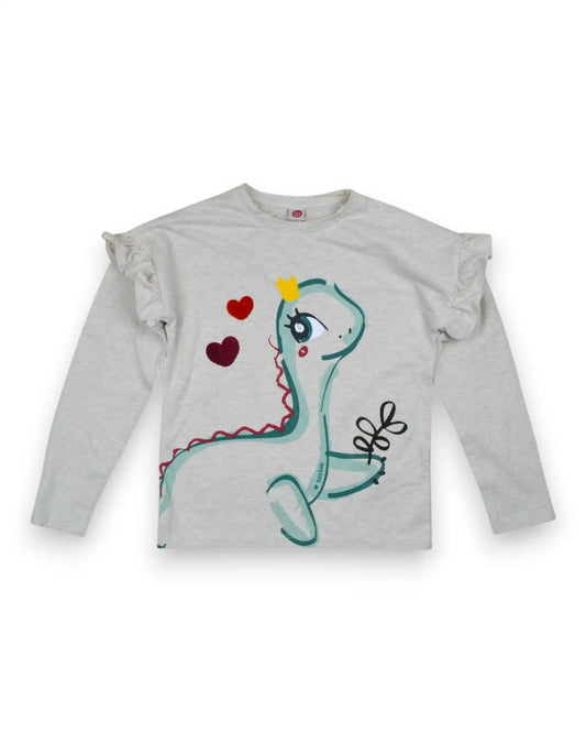 T-Shirt Bege TUC TUC - 6 Anos