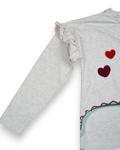 T-Shirt Bege TUC TUC - 6 Anos