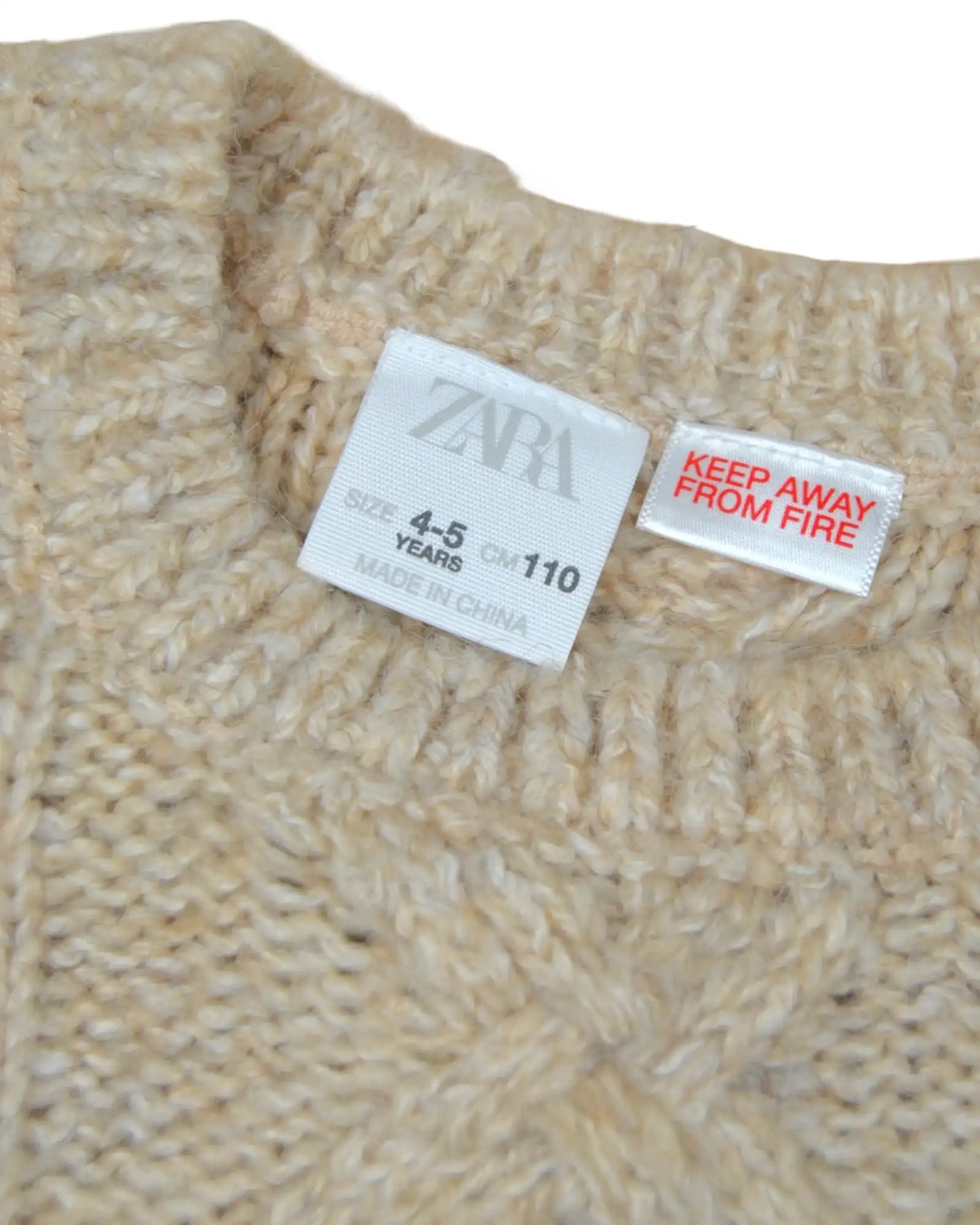 Camisola Malha ZARA - 4-5 Anos