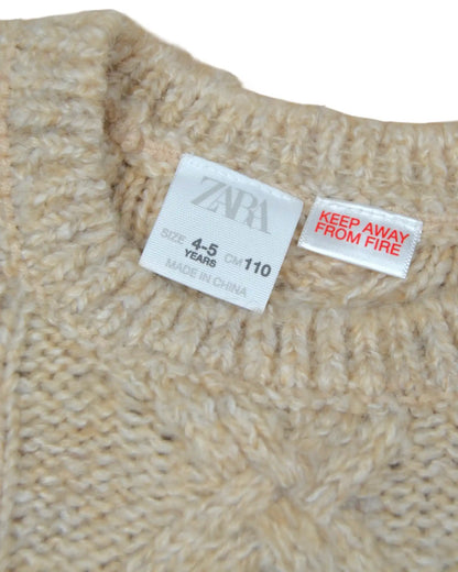 Camisola Malha ZARA - 4-5 Anos