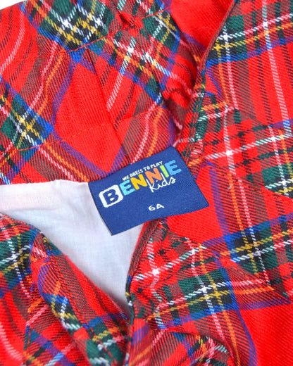 Calções Xadrez BENNIE KIDS - 6 Anos