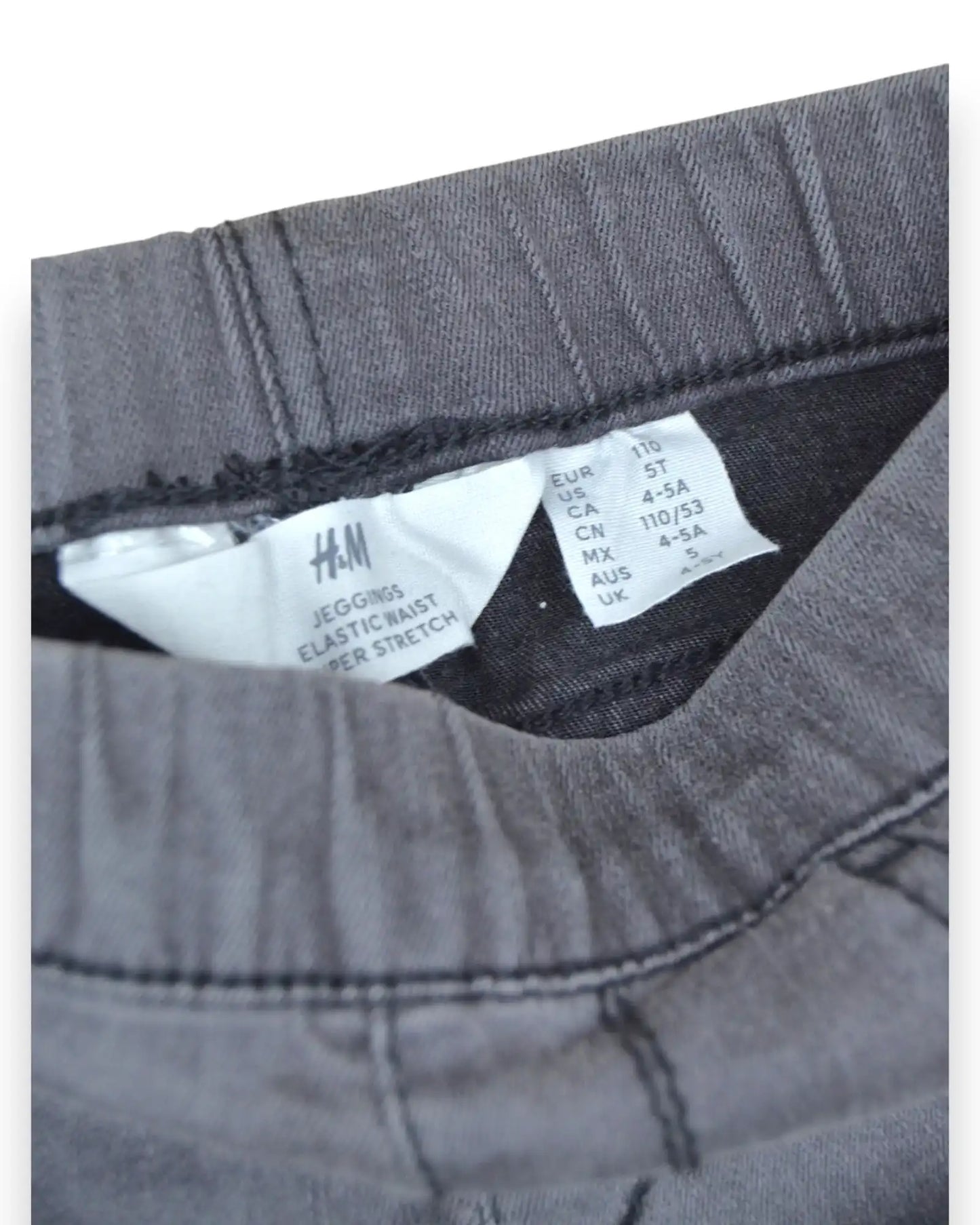 Jeggings Cinza H&M - 4-5 Anos