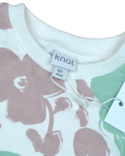 Sweater Flores KNOT - 6 Anos