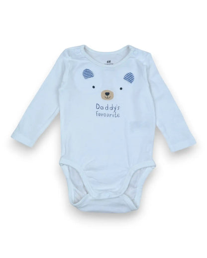 Body Algodão Orgânico H&M - 2-4 Meses