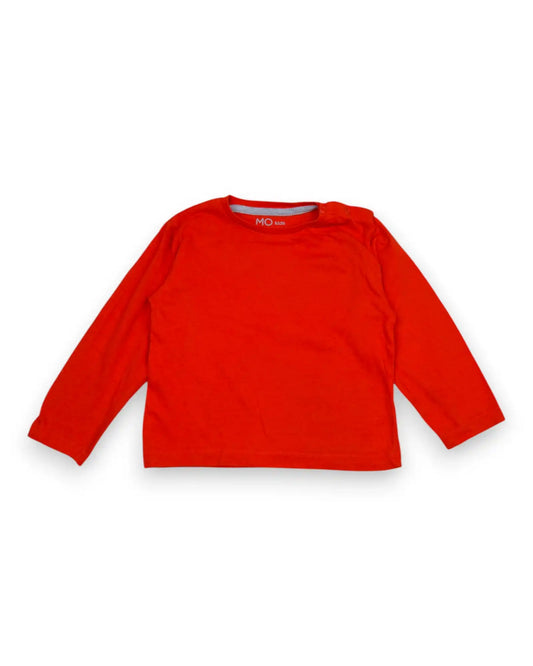 T-Shirt Vermelha MO KIDS - 12-18 Meses