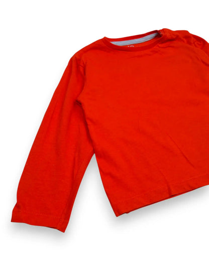 T-Shirt Vermelha MO KIDS - 12-18 Meses