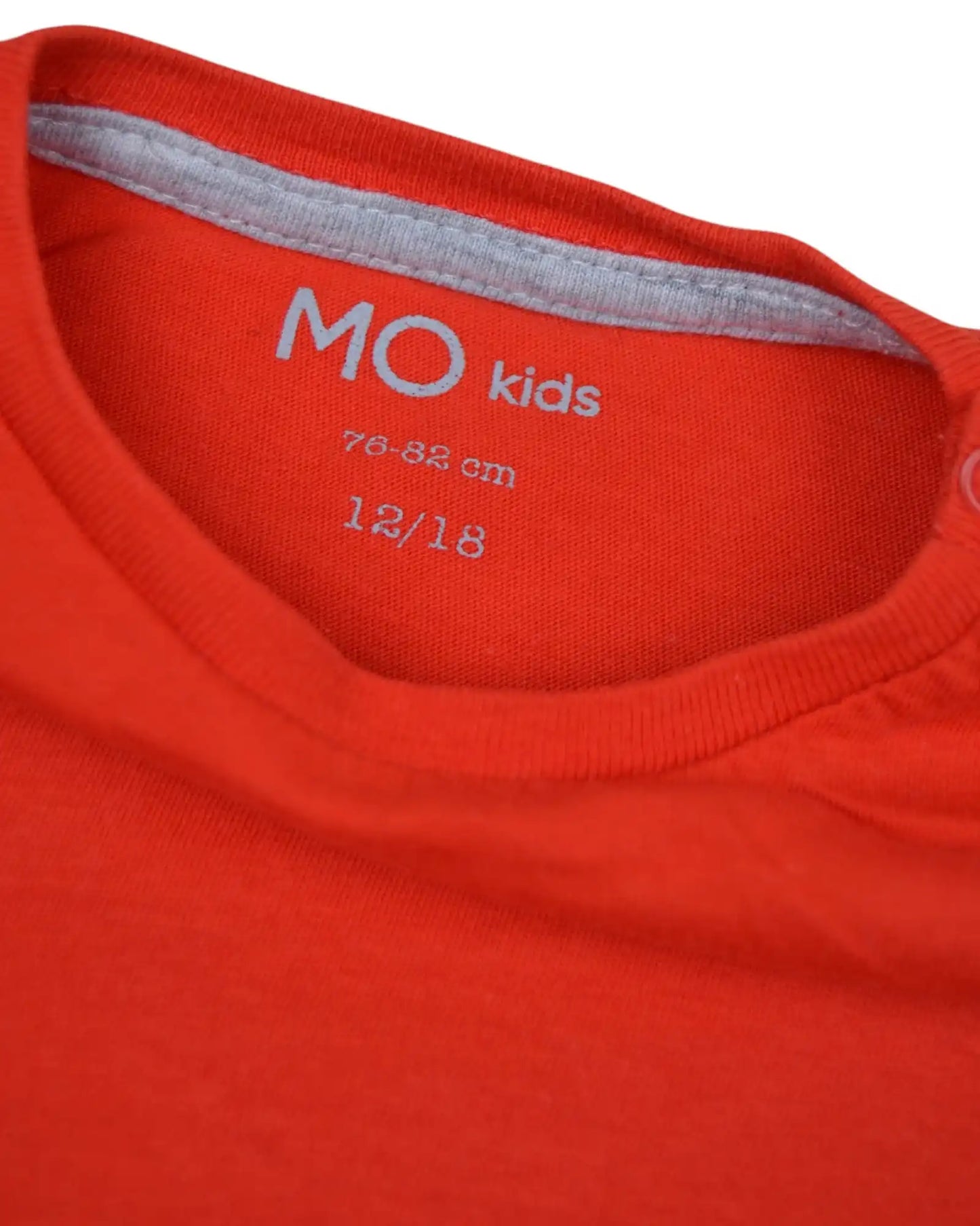 T-Shirt Vermelha MO KIDS - 12-18 Meses