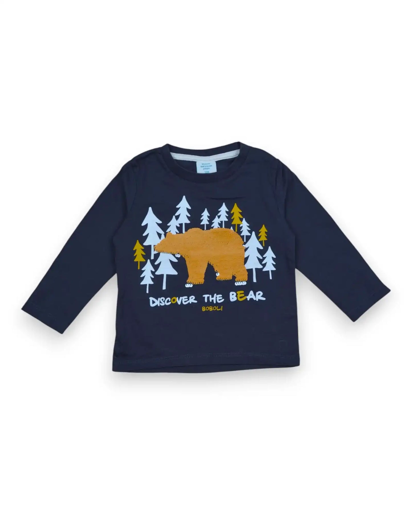 T-Shirt Urso BOBOLI - 12 Meses