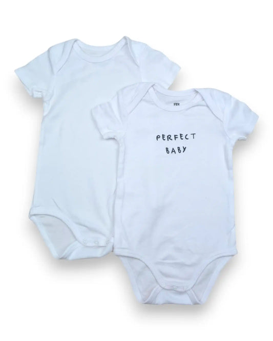 Pack 2 Bodies Brancos LA REDOUTE - 18 Meses
