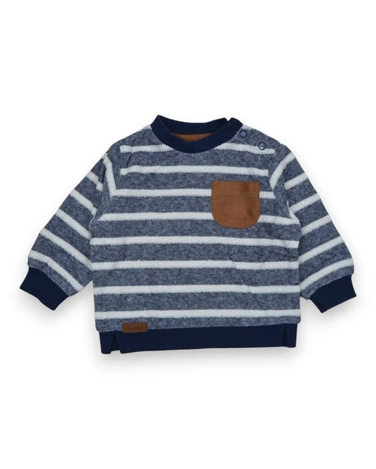 Camisola Malha Riscas ZIPPY - 0-1 Mês