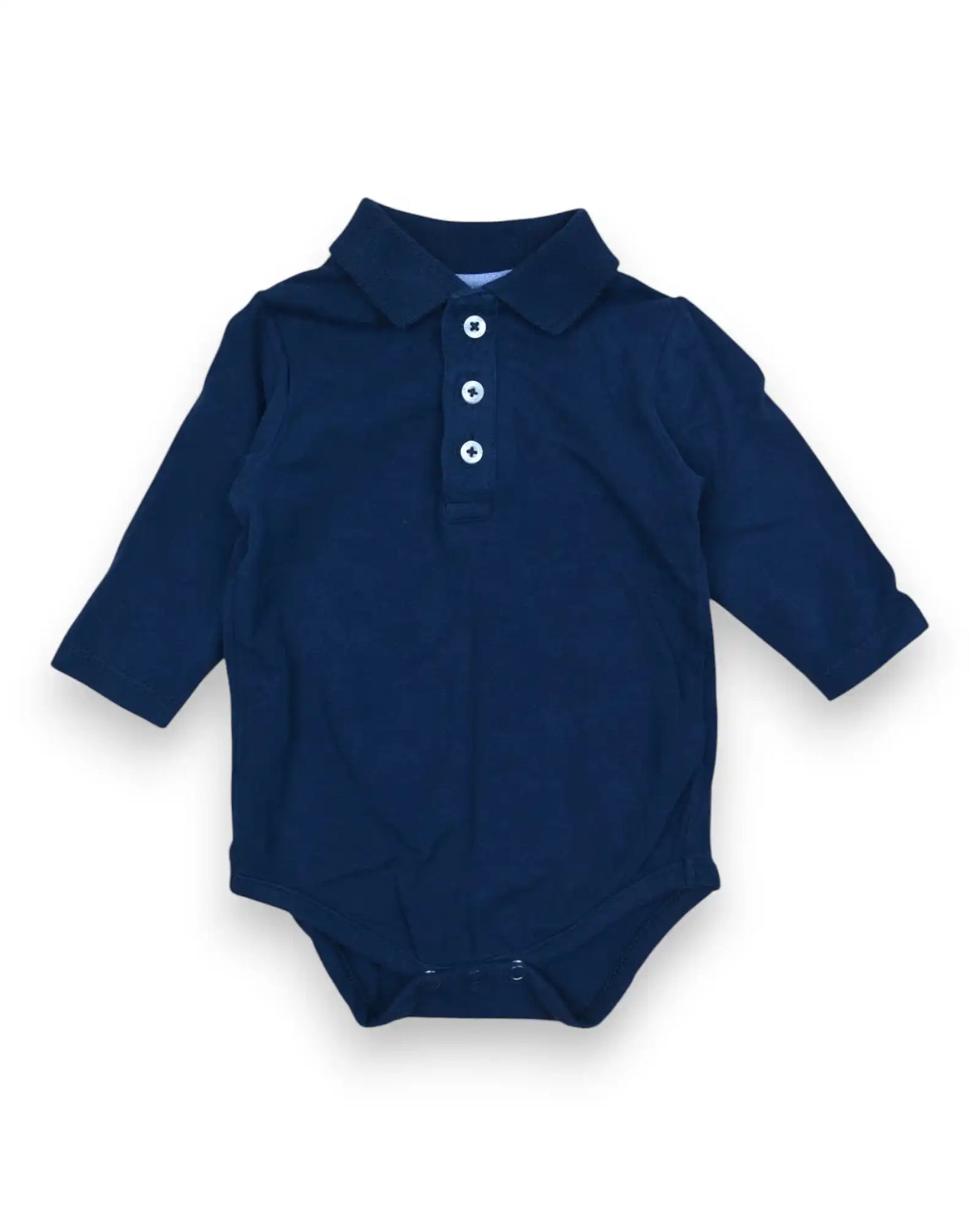 Body Gola Azul ZIPPY - 0-1 Mês