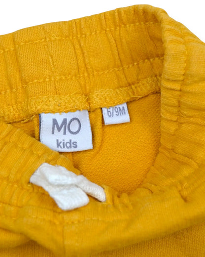 Calções Amarelos MO KIDS - 6-9 Meses
