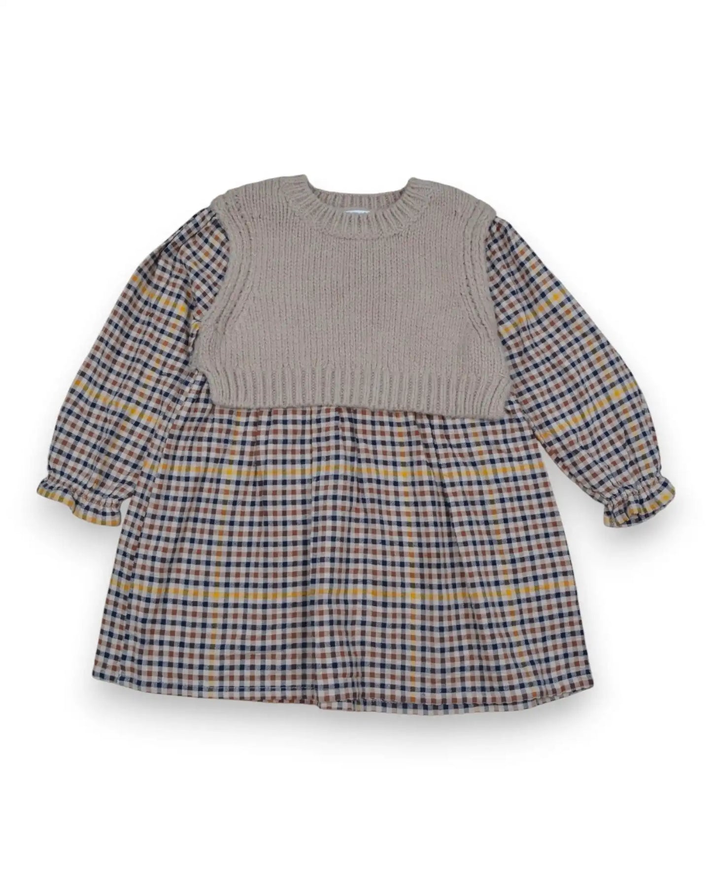 Vestido Xadrez ZARA - 18-24 Meses