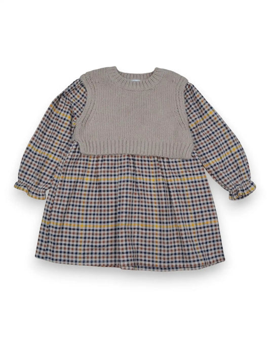 Vestido Xadrez ZARA - 18-24 Meses