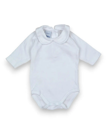 Body Branco Gola BABIDU - 1 Mês