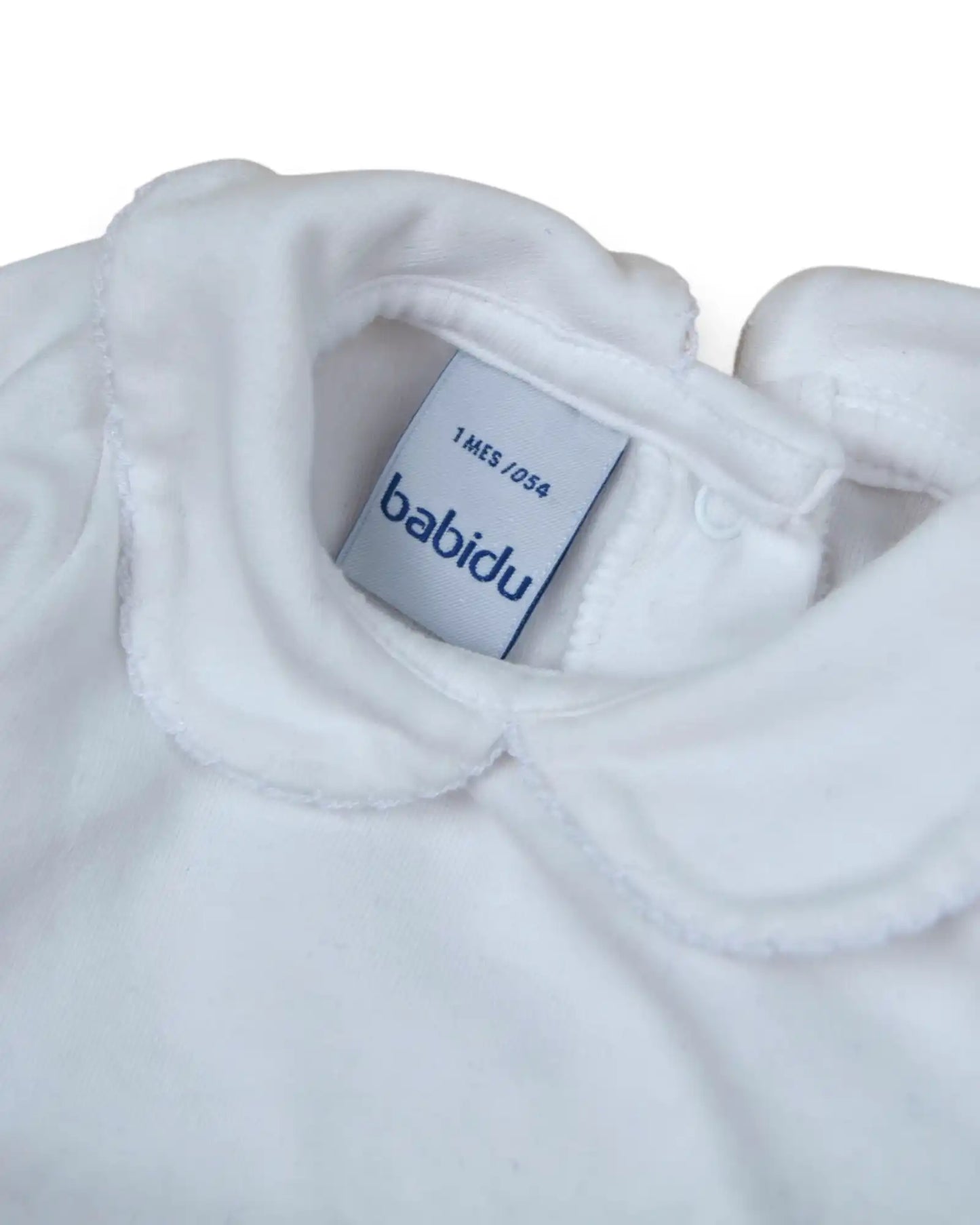 Body Branco Gola BABIDU - 1 Mês