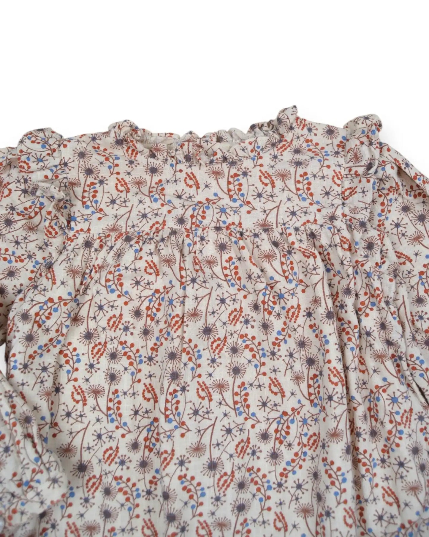 Vestido Bege GOCCO - 3-4 Anos