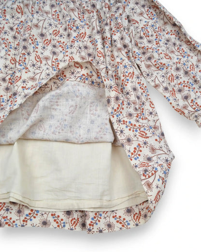 Vestido Bege GOCCO - 3-4 Anos
