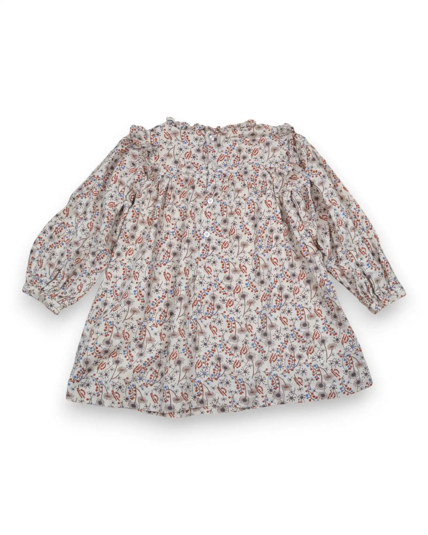 Vestido Bege GOCCO - 3-4 Anos